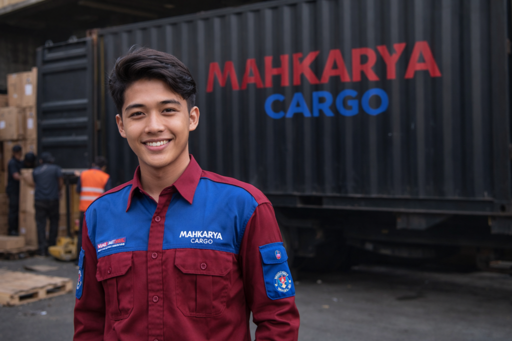 pemberangkatan barang dari ekspedisi sidoarjo bitung via laut