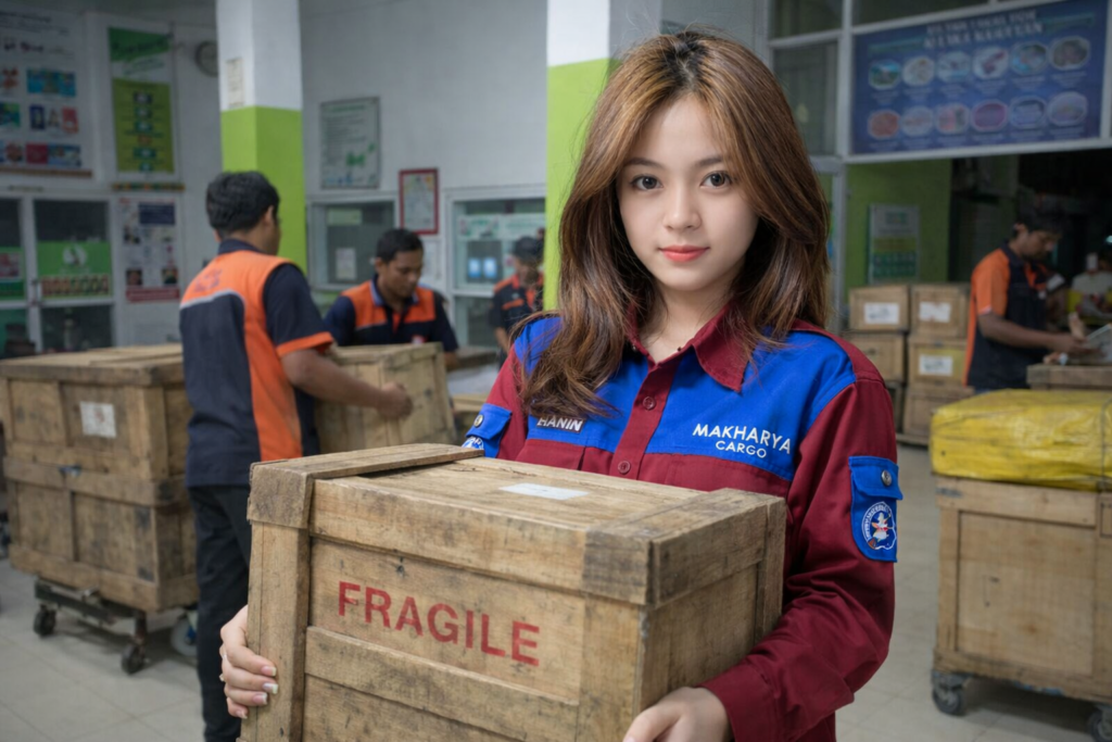 jasa pengiriman barang dari ekspedisi sidoarjo masamba bersama makharya cargo