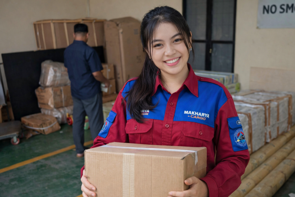 Ekspedisi Sidoarjo Sorong  bersama makharya cargo