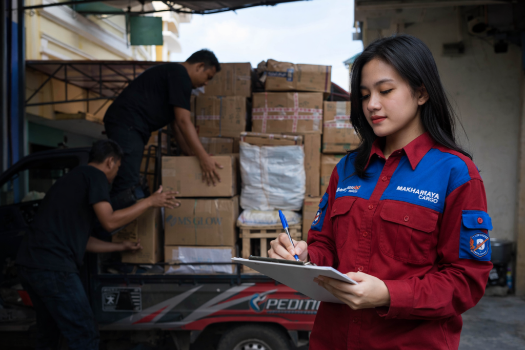 pencacatan barang yang siap diantar dari ekspedisi sidoarjo pringsewu via laut