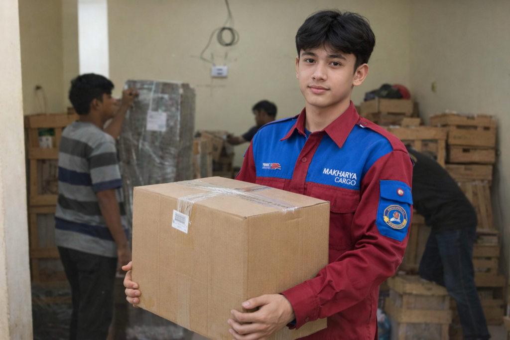 pengiriman barang dari ekspedisi sidoarjo kubu raya bersama makharya cargo