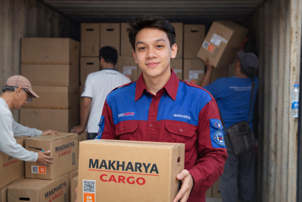 proses pemberangkatan barang dari ekspedisi sidoarjo pulau sebatik via kapal