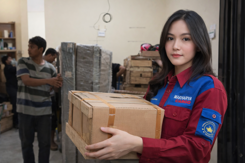 pengiriman barang dari ekspedisi sidoarjo asam-asam via kapal