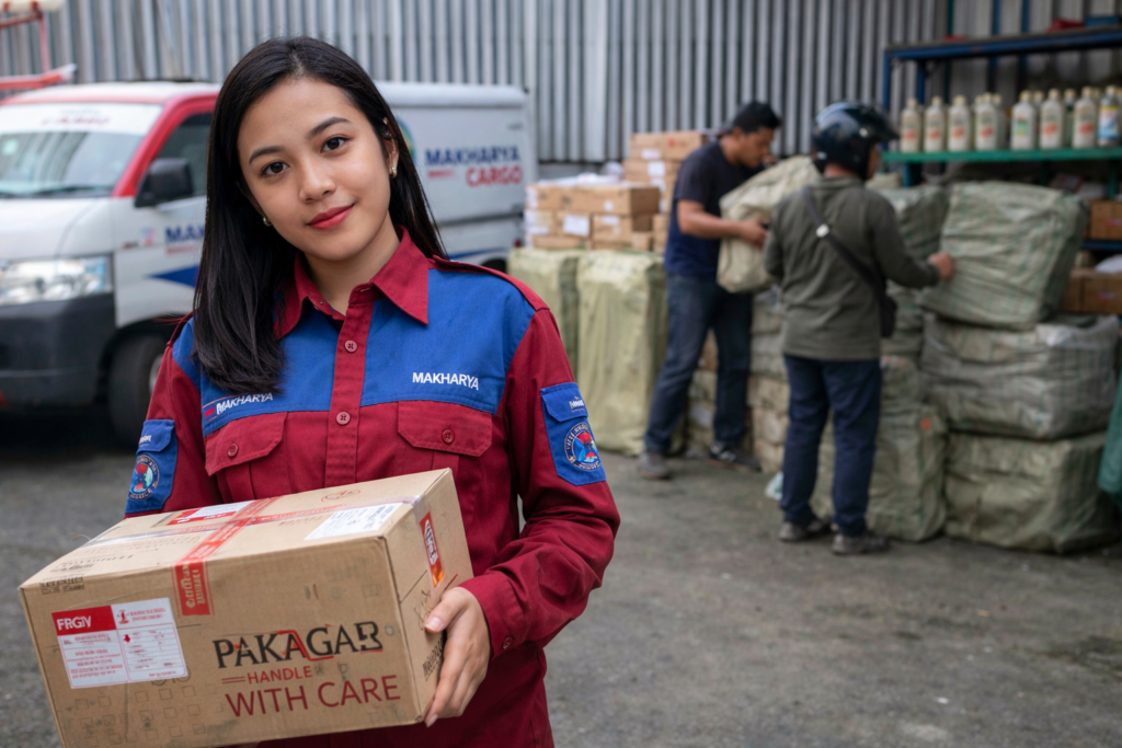 jasa pengiriman barang dari ekspedisi sidoarjo tanjung tabalong bersama makharya cargo