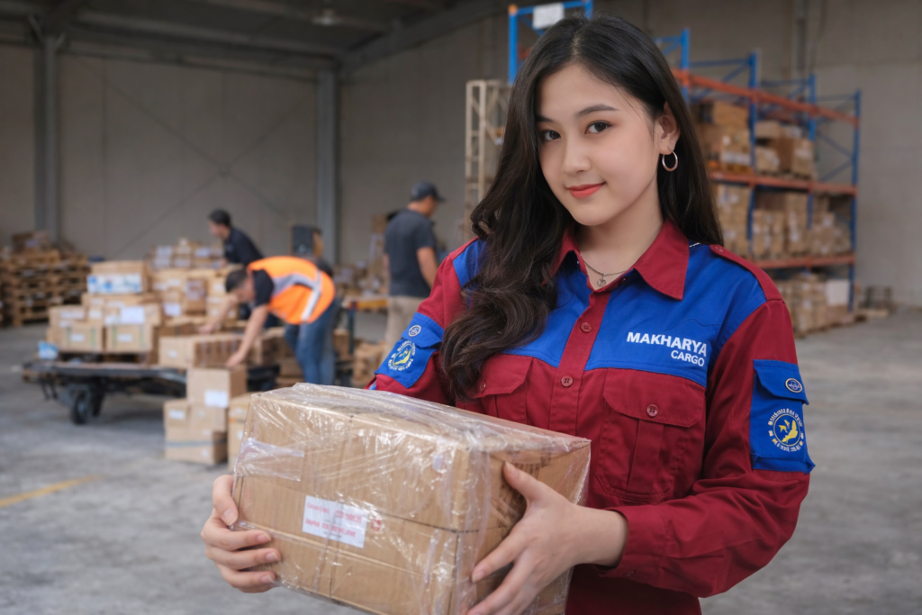 jasa pengiriman barang dari ekspedisi sidoarjo buntok bersama makharya cargo