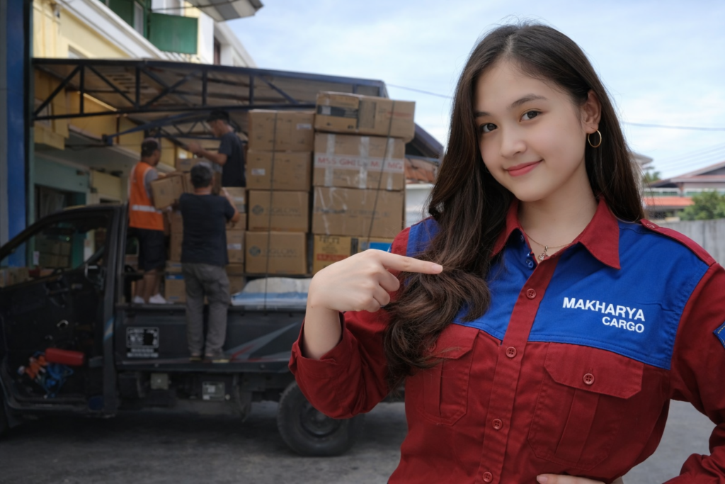 jasa pengiriman barang dari ekspedisi sidoarjo sangkulirang bersama makharya cargo
