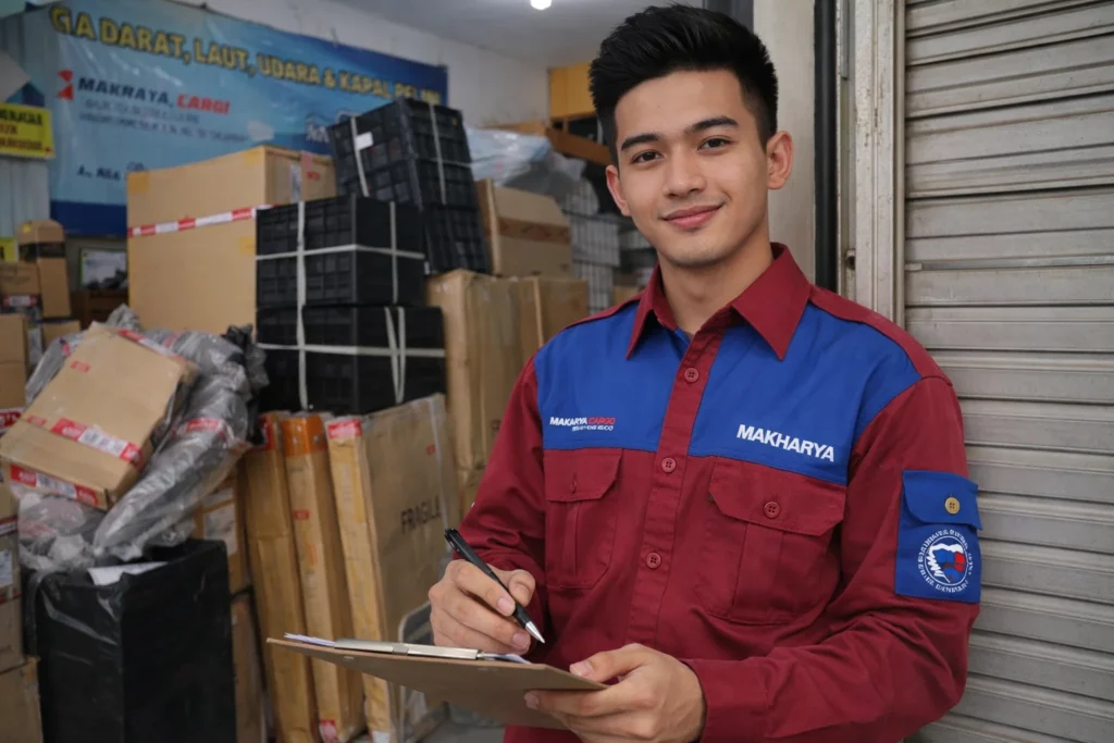 pengiriman  Ekspedisi Sidoarjo – Jeneponto bersama makharya cargo