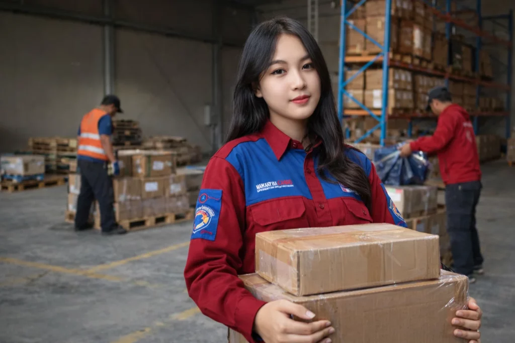 Ekspedisi Sidoarjo Timika  bersama makharya cargo