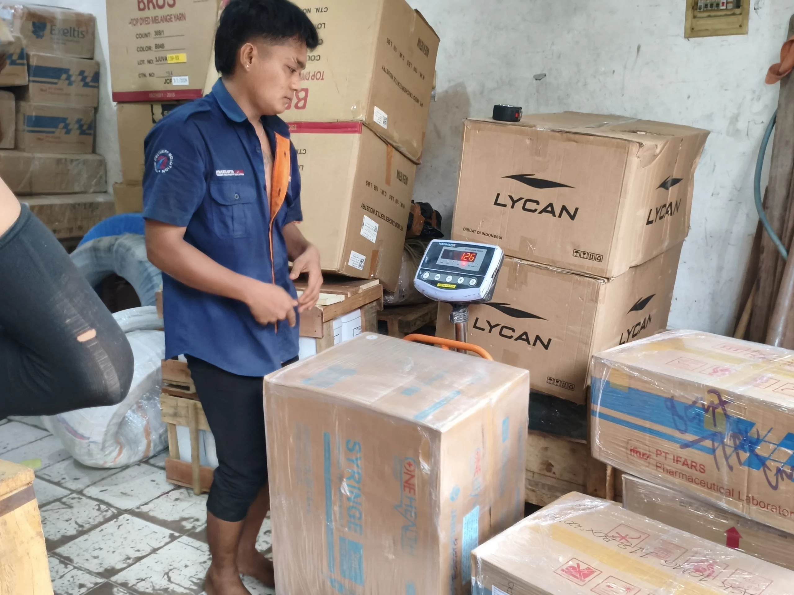 pengiriman via laut palopo dengan sistem cargo konsolidasi