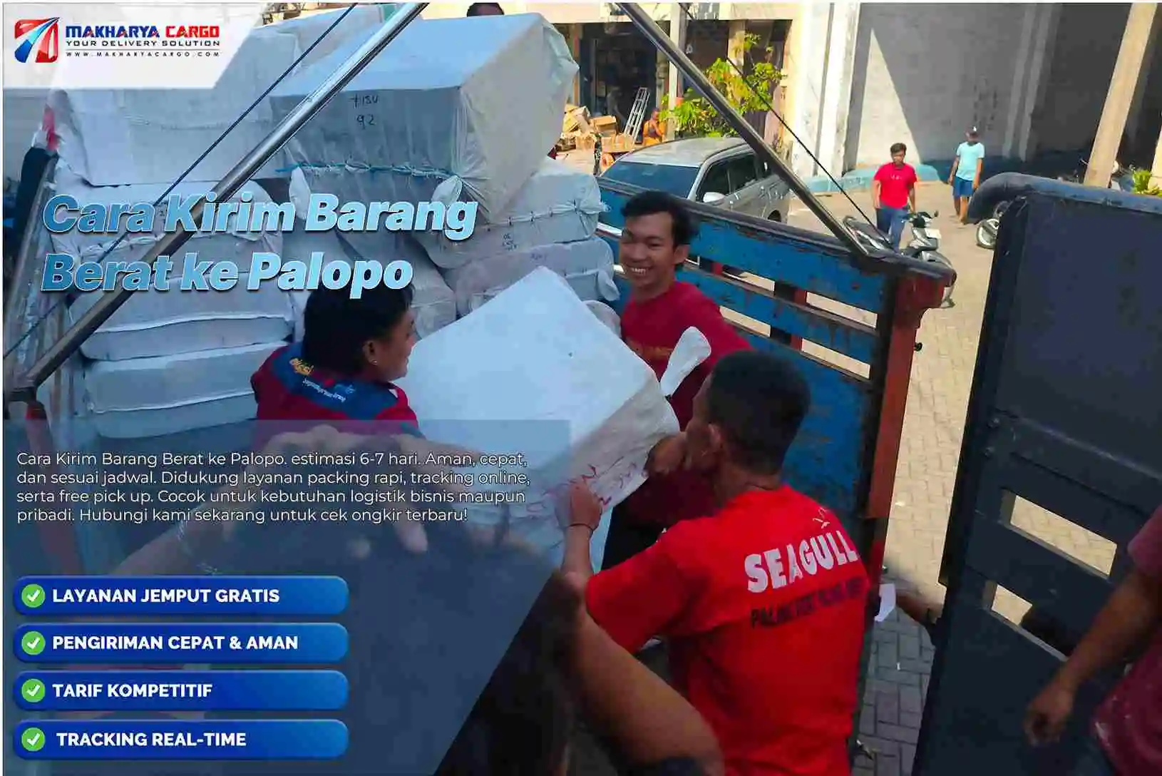 Cara Kirim Barang Berat ke Palopo