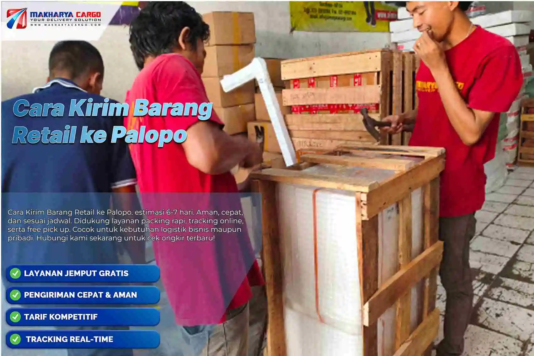 Cara Kirim Barang Retail ke Palopo