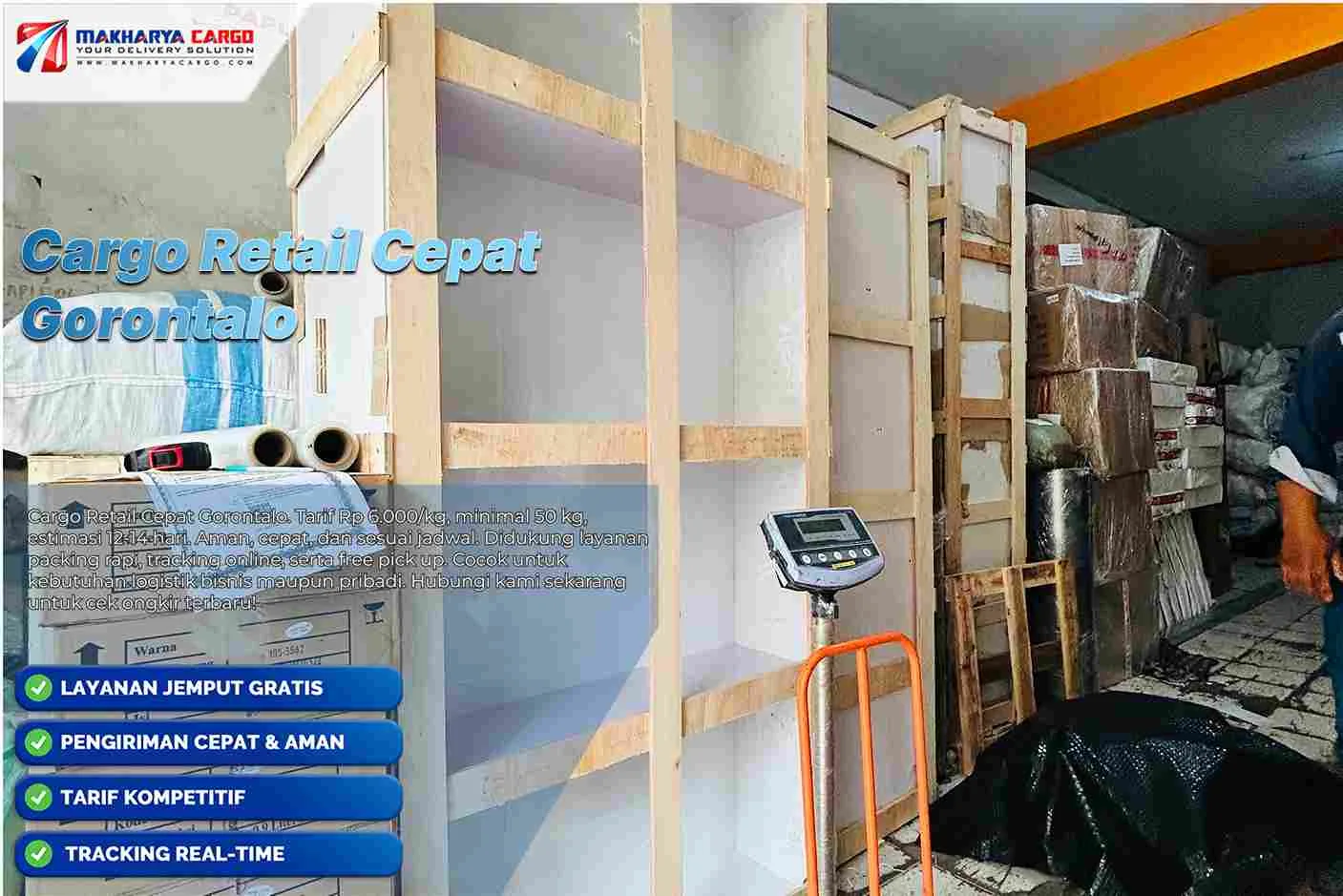 Cargo Retail Cepat Gorontalo Aman & 100% Terpercaya 6 Cargo Retail Cepat Gorontalo