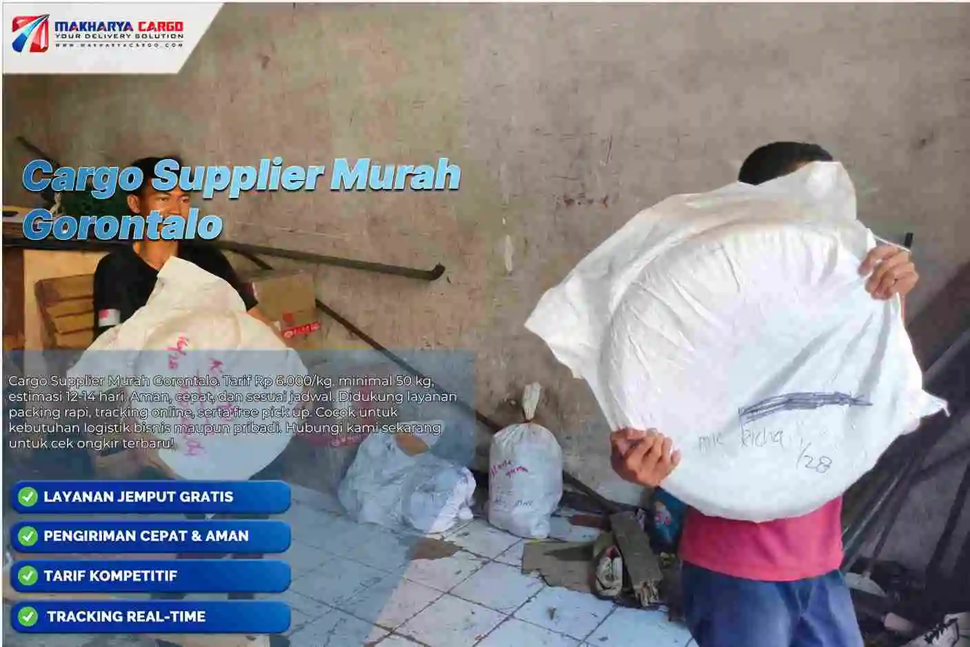 Cargo Supplier Murah Gorontalo