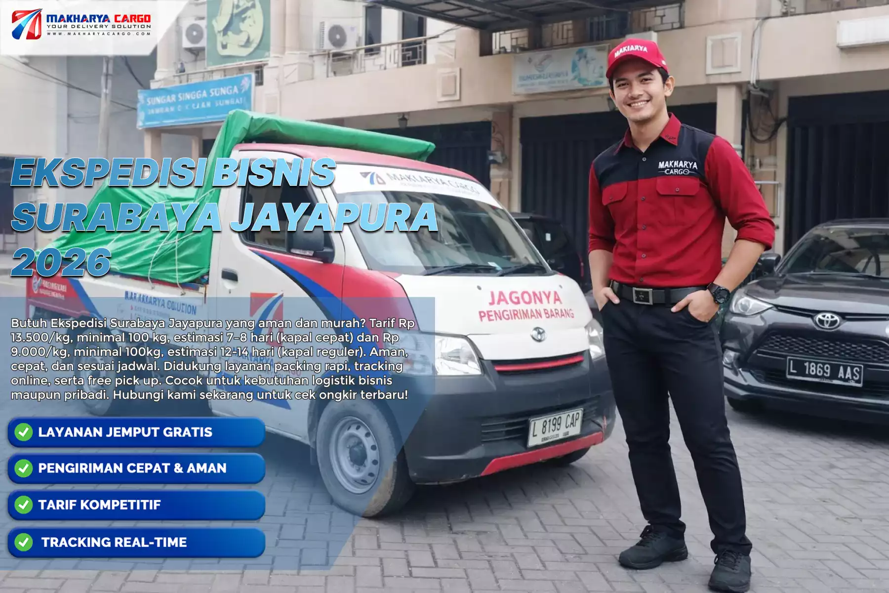 ekspedisi bisnis surabaya jayapura untuk distribusi barang usaha