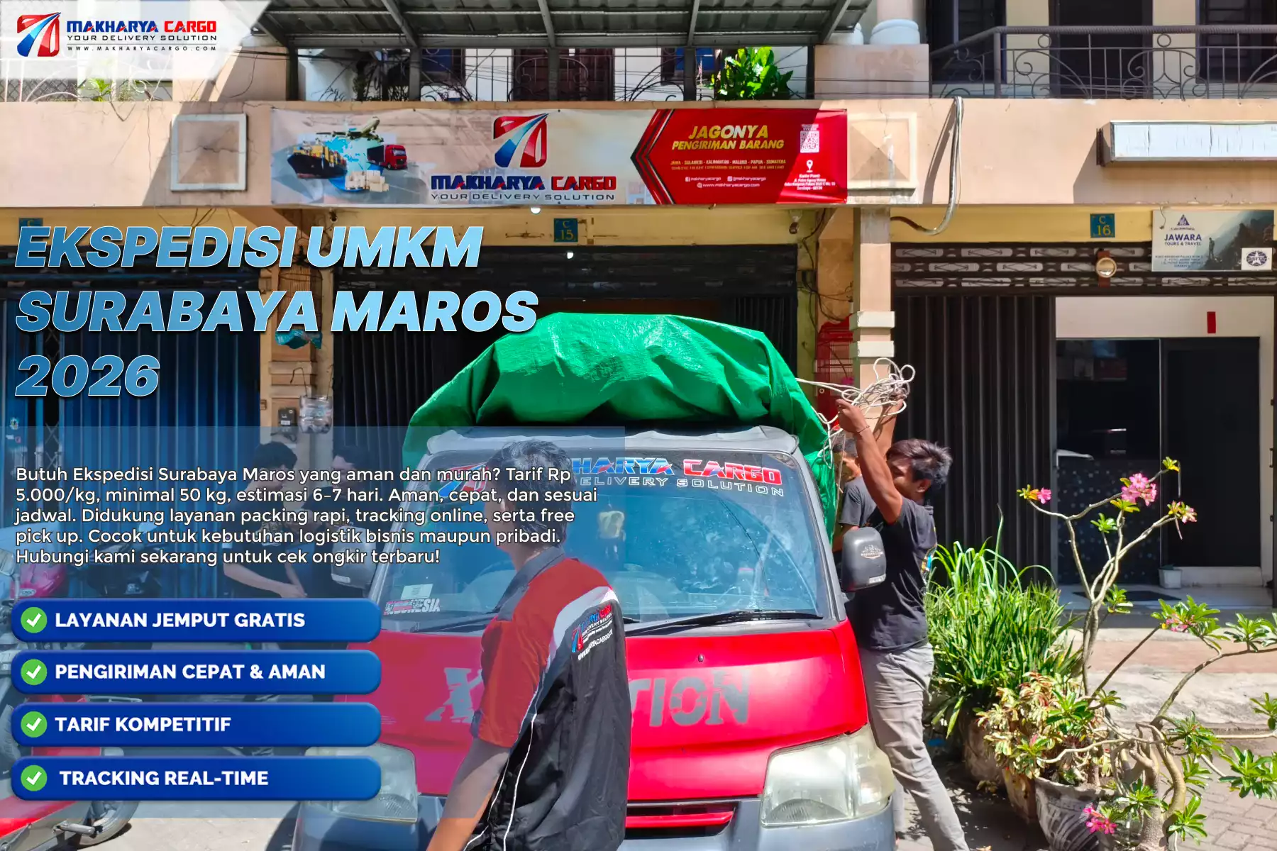 Ekspedisi UMKM Surabaya Maros