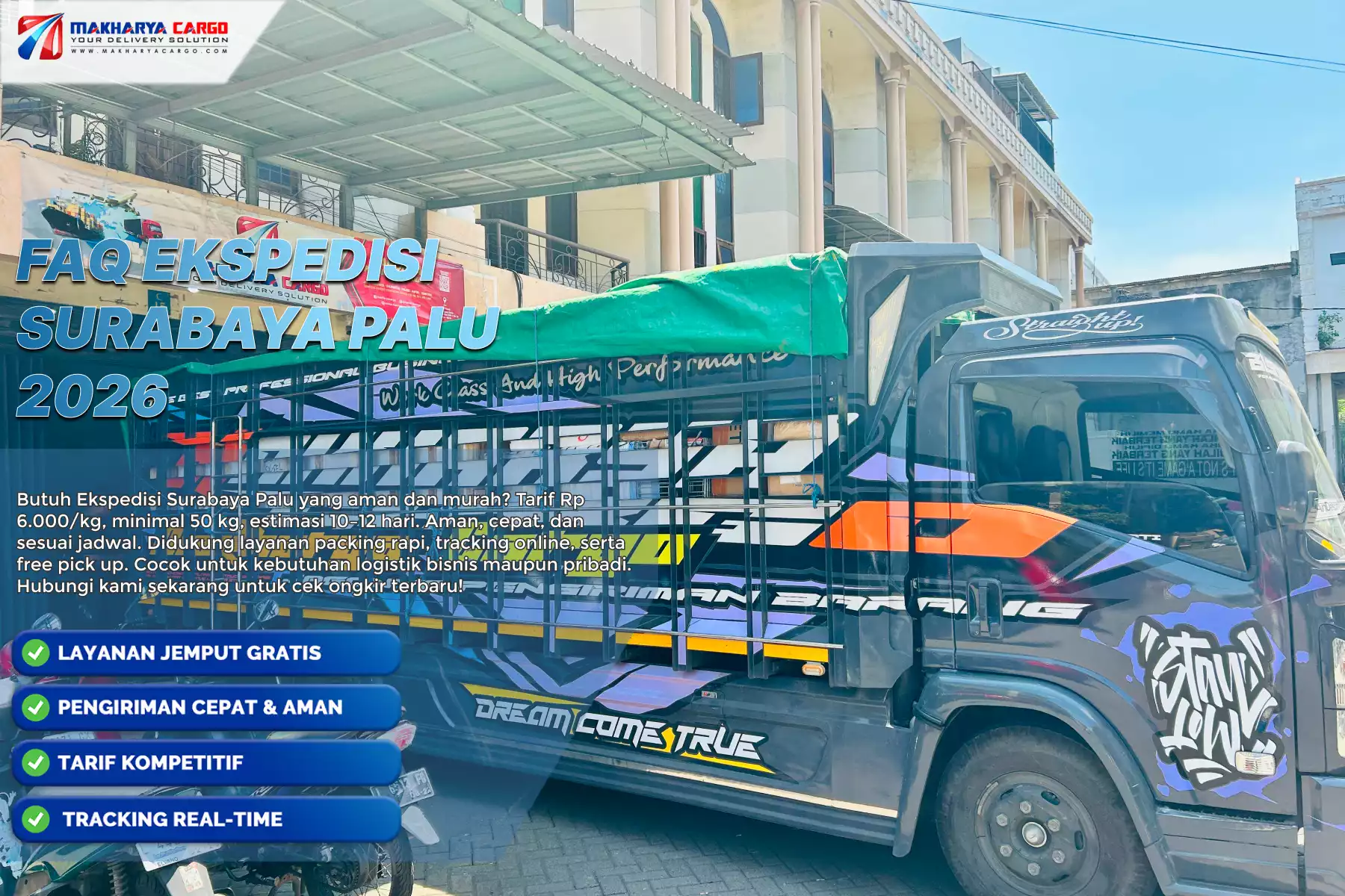 FAQ Ekspedisi Surabaya Palu: Ongkir, Minimal Berat, dan Cara Kirim 5 FAQ ekspedisi Surabaya Palu tentang pengiriman cargo