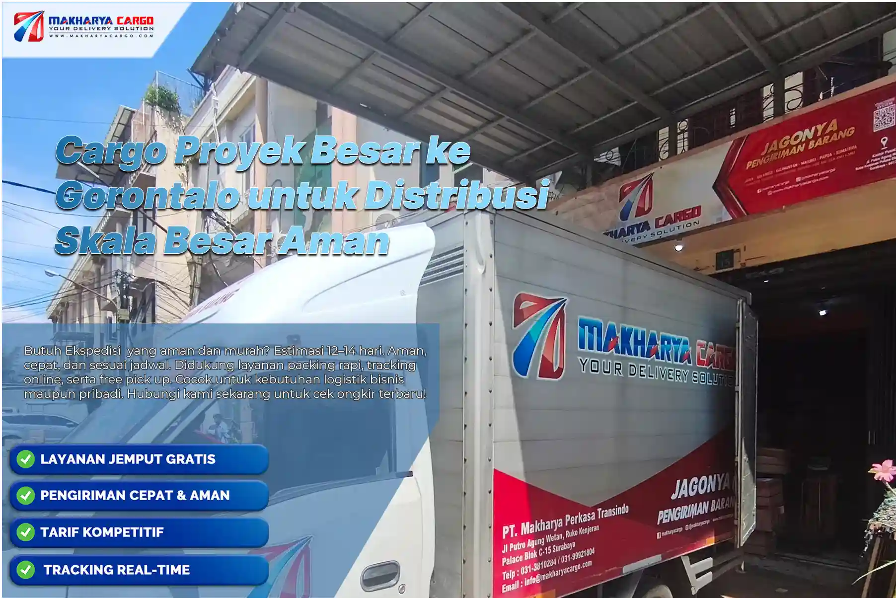 Cargo Proyek Besar ke Gorontalo untuk Distribusi Skala Besar Aman 6 Cargo Proyek Besar ke Gorontalo terpercaya