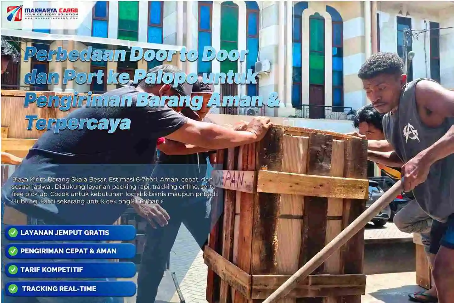 Perbedaan Door to Door dan Port ke Palopo