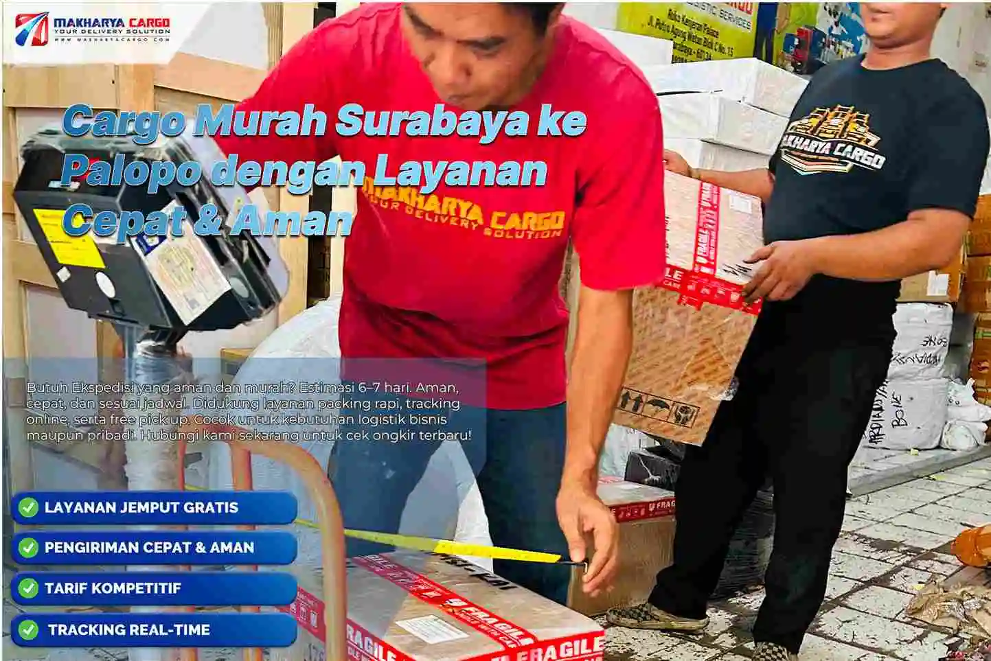 Cargo Murah Surabaya ke Palopo