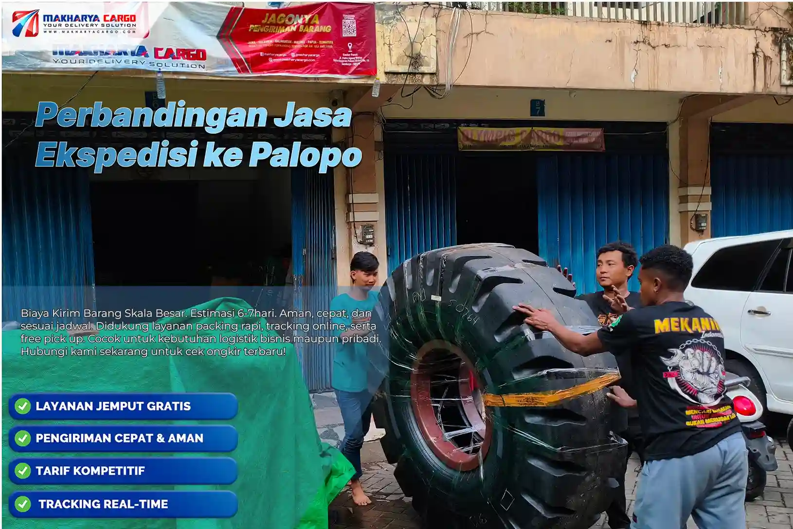 Perbandingan Jasa Ekspedisi ke Palopo