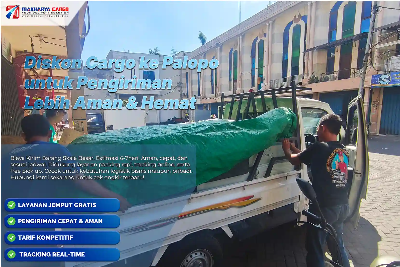 Diskon Cargo ke Palopo