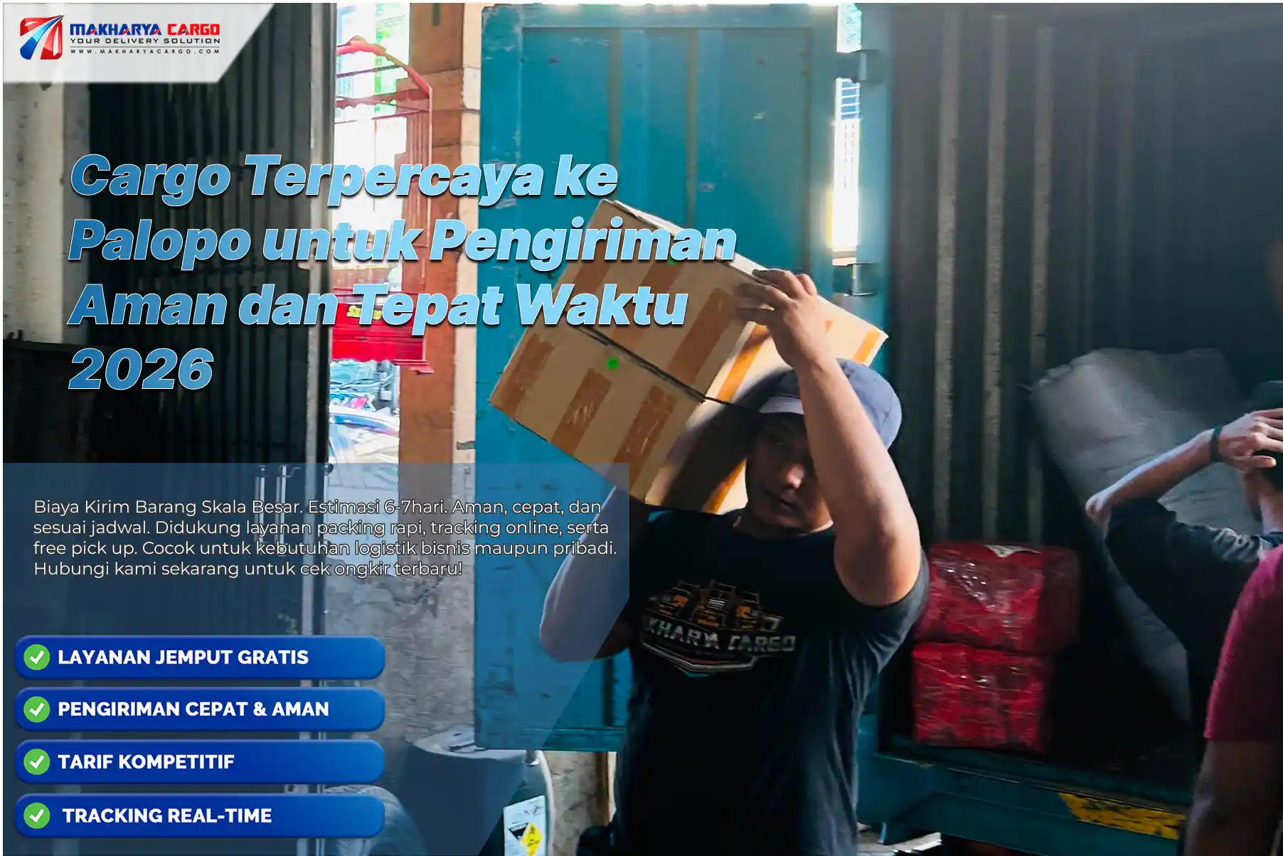 Cargo Terpercaya ke Palopo
