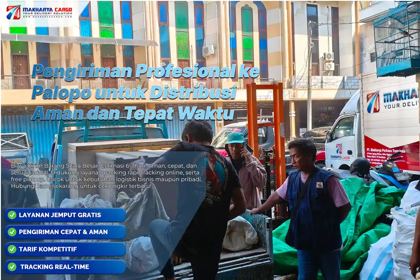 Pengiriman Profesional ke Palopo