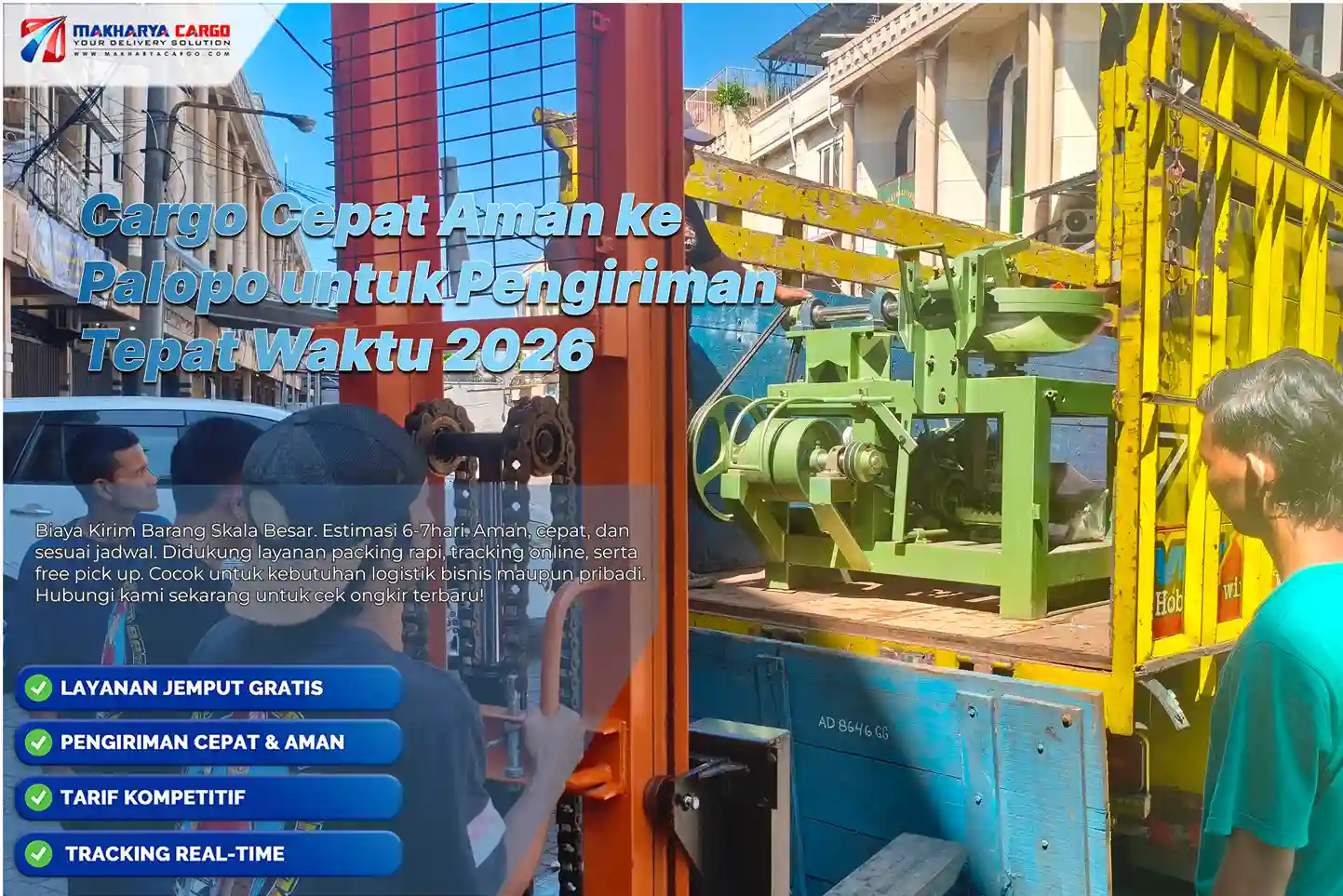 Cargo Cepat Aman ke Palopo