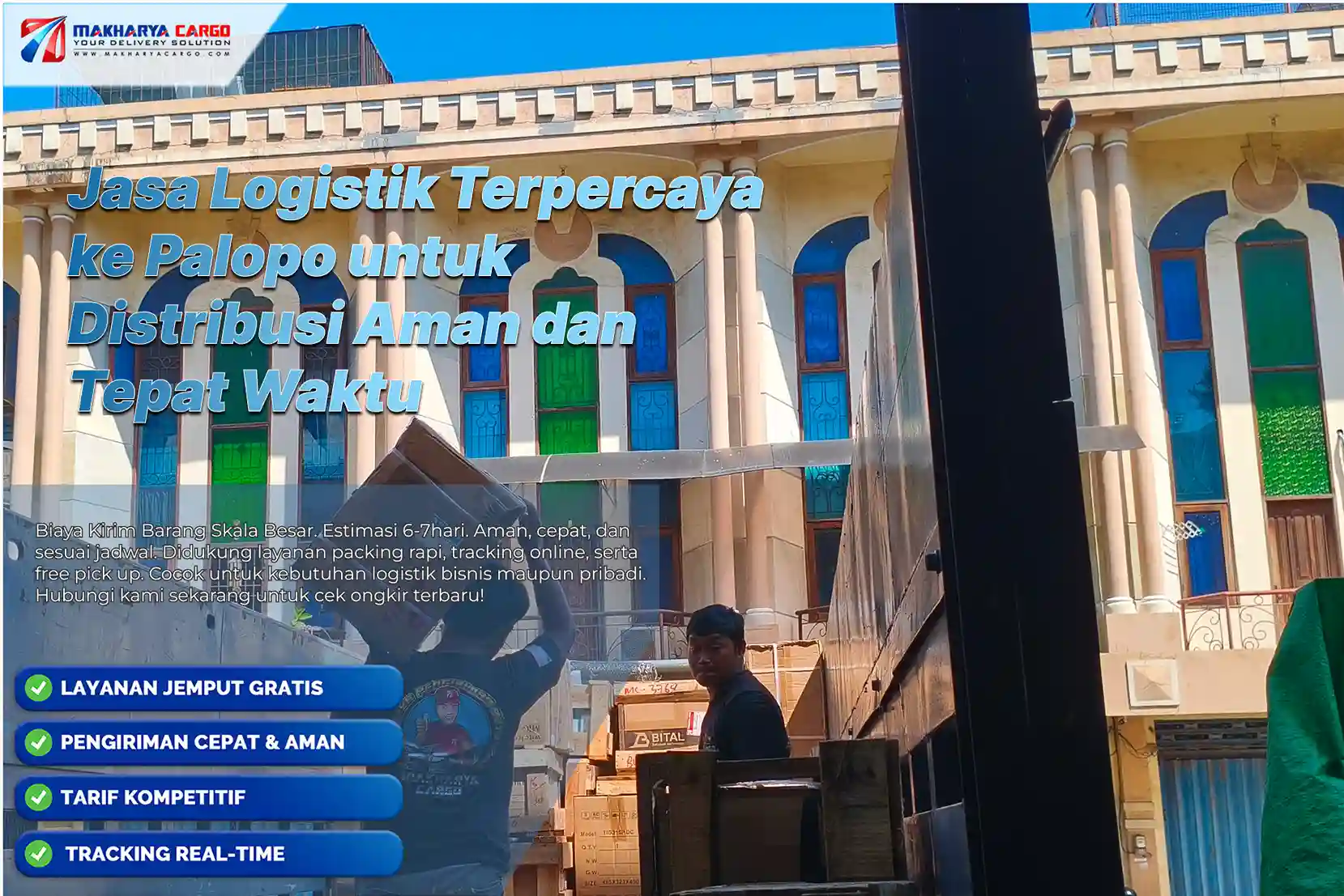 Jasa Logistik Terpercaya ke Palopo