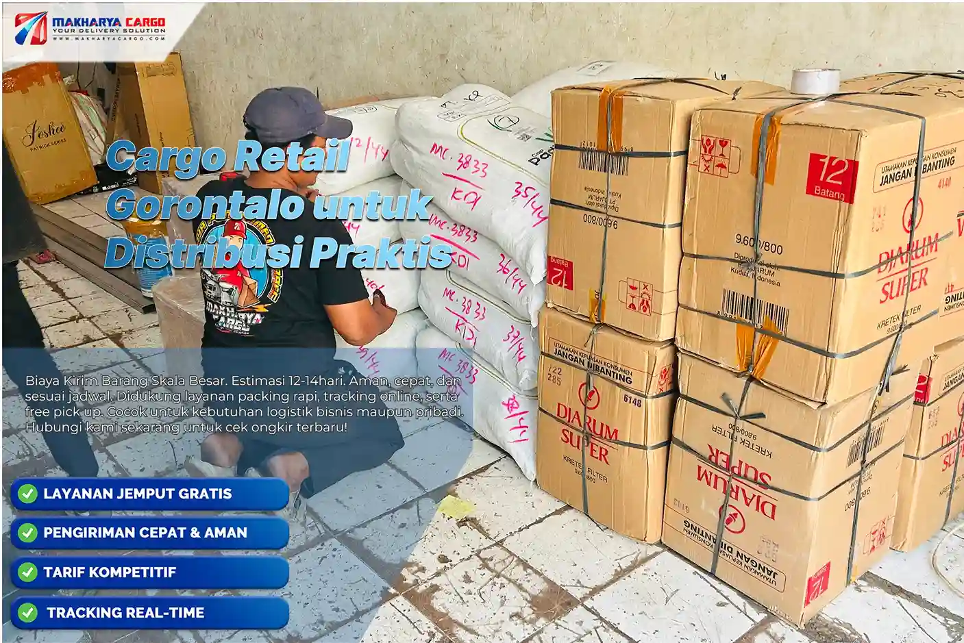 Cargo Retail Gorontalo terpercaya