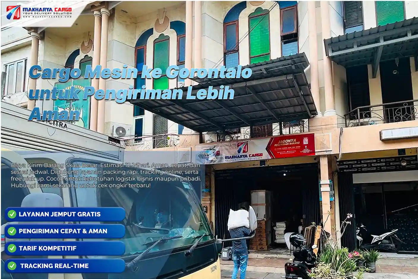 Cargo Mesin ke Gorontalo untuk Pengiriman Lebih Aman 6 cargo mesin ke Gorontalo untuk pengiriman alat industri