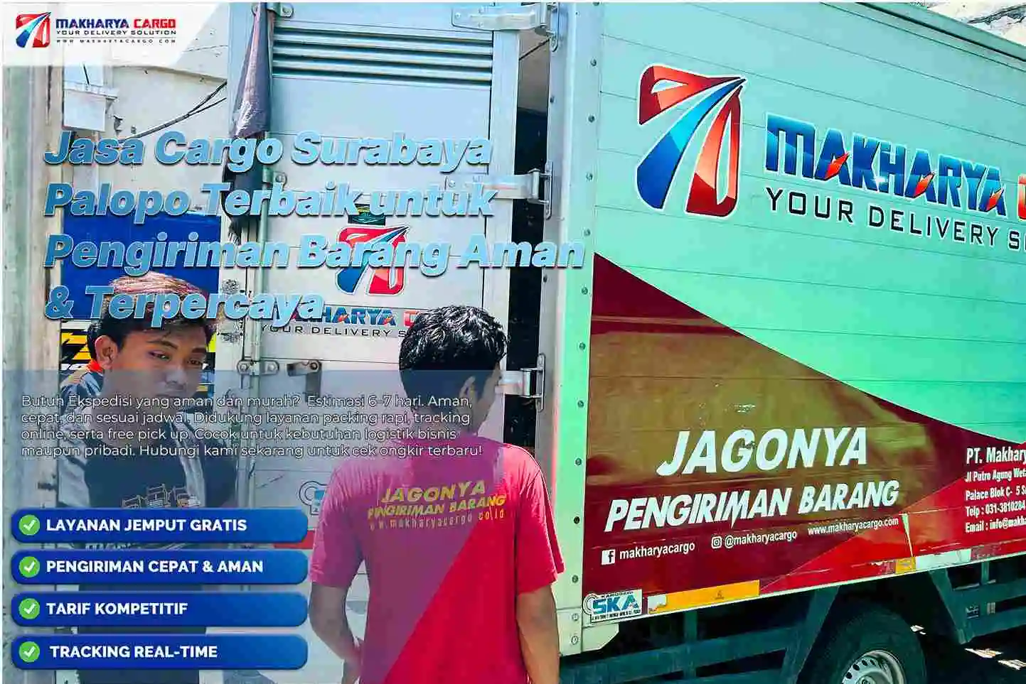 Jasa Cargo Surabaya Palopo Terbaik