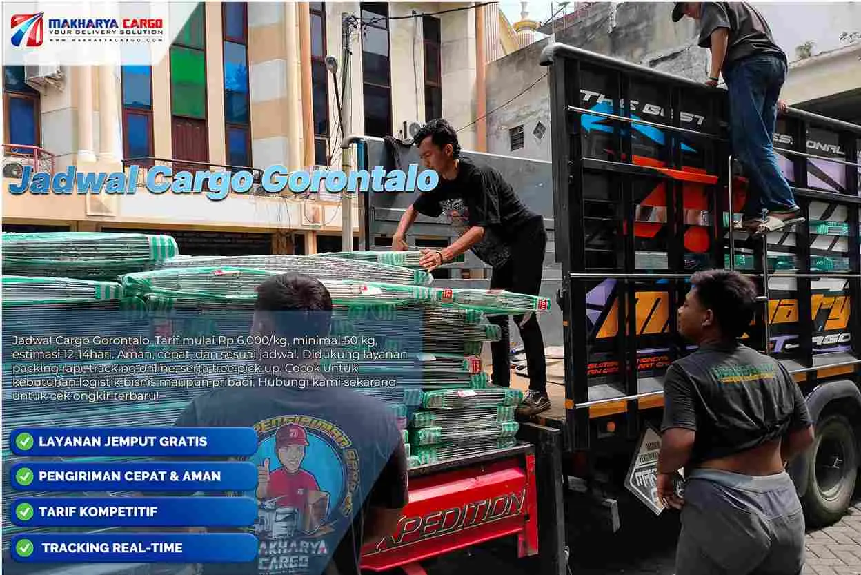 jadwal cargo gorontalo