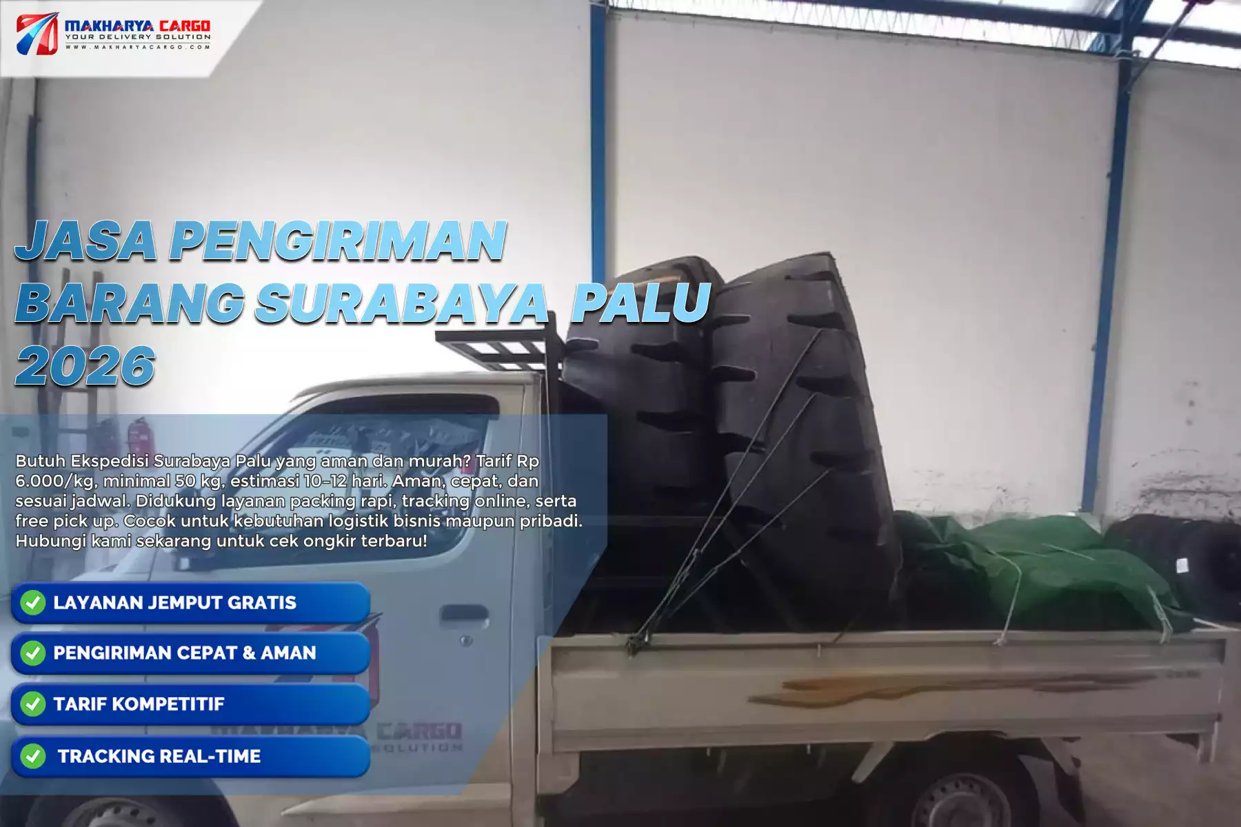 Jasa pengiriman barang Surabaya Palu untuk distribusi bisnis