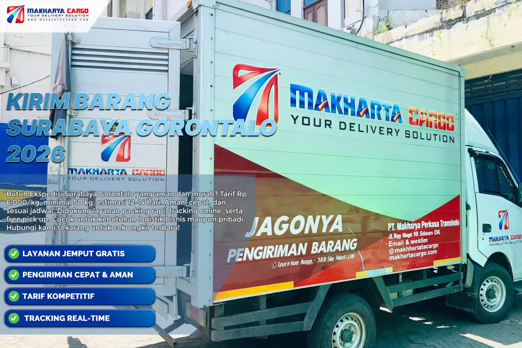 kirim barang surabaya gorontalo untuk pengiriman barang besar 