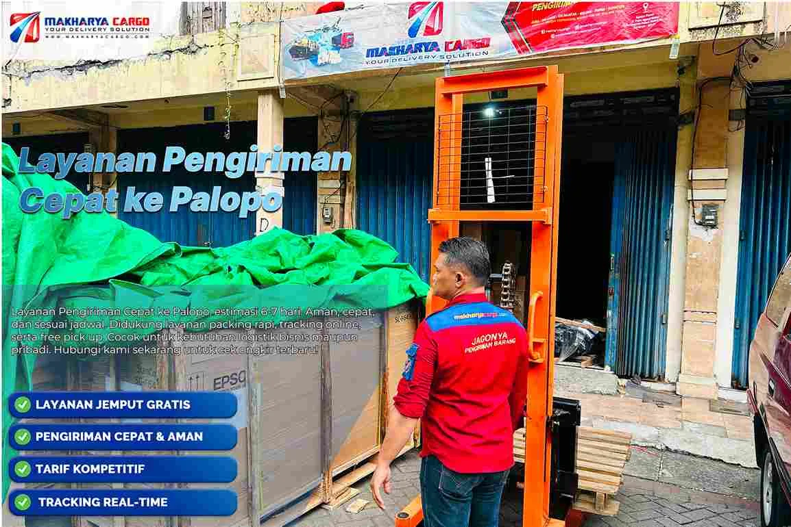 Layanan Pengiriman Cepat ke Palopo