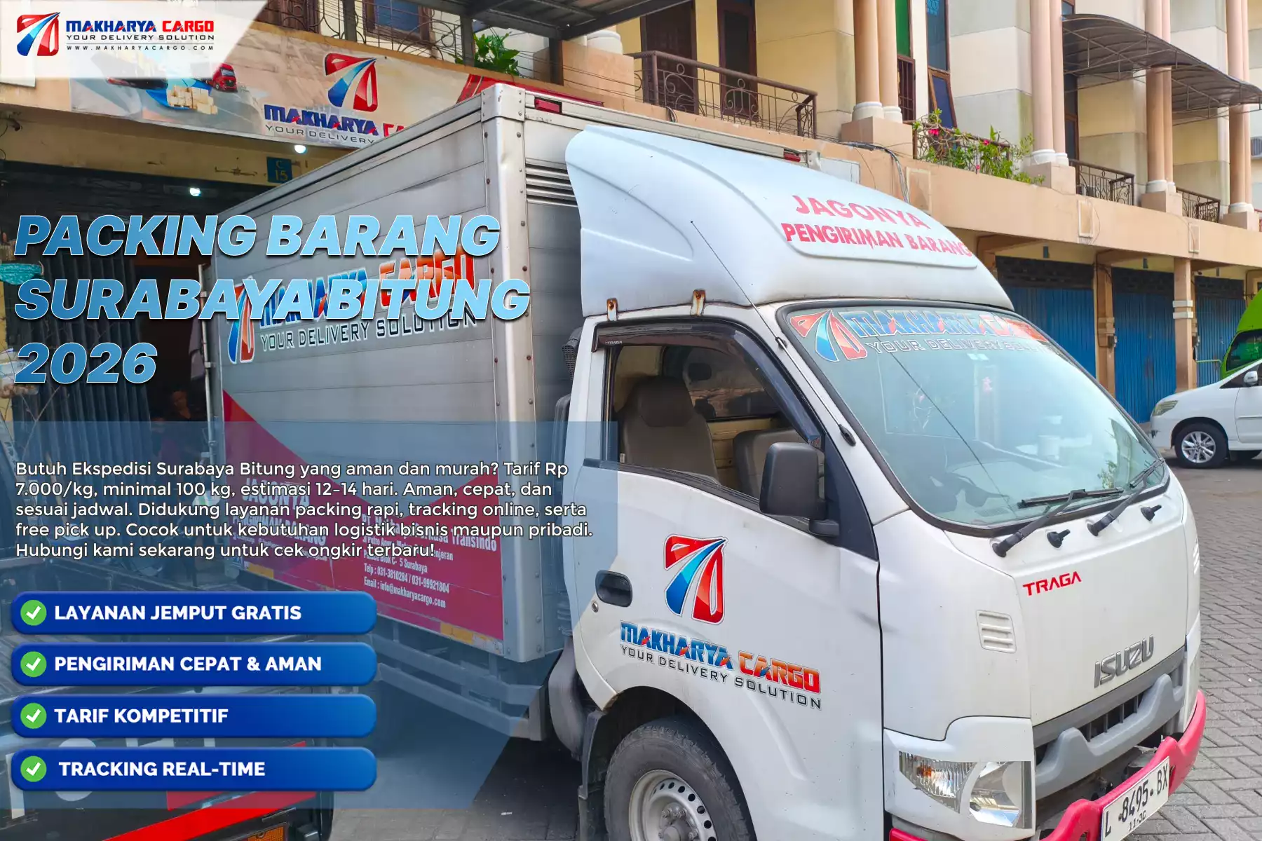 Packing barang ekspedisi untuk pengiriman antar pulau