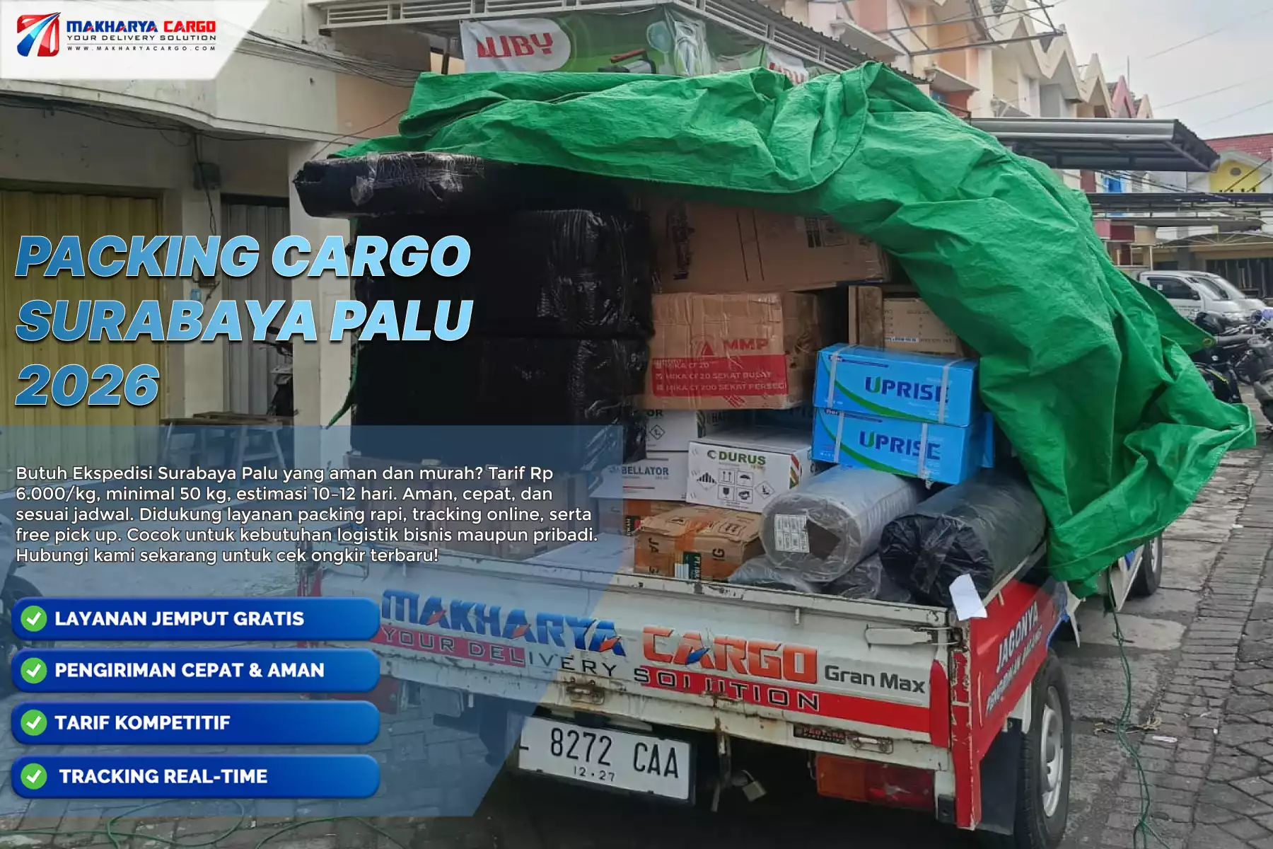 Packing Cargo Surabaya Palu