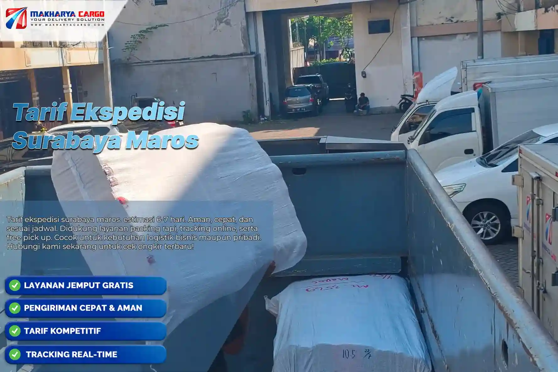 Tarif Ekspedisi Surabaya Maros Mulai dari 5.000/Kg 5 tarif ekspedisi surabaya maros. Harga mulai 5.000/Kg