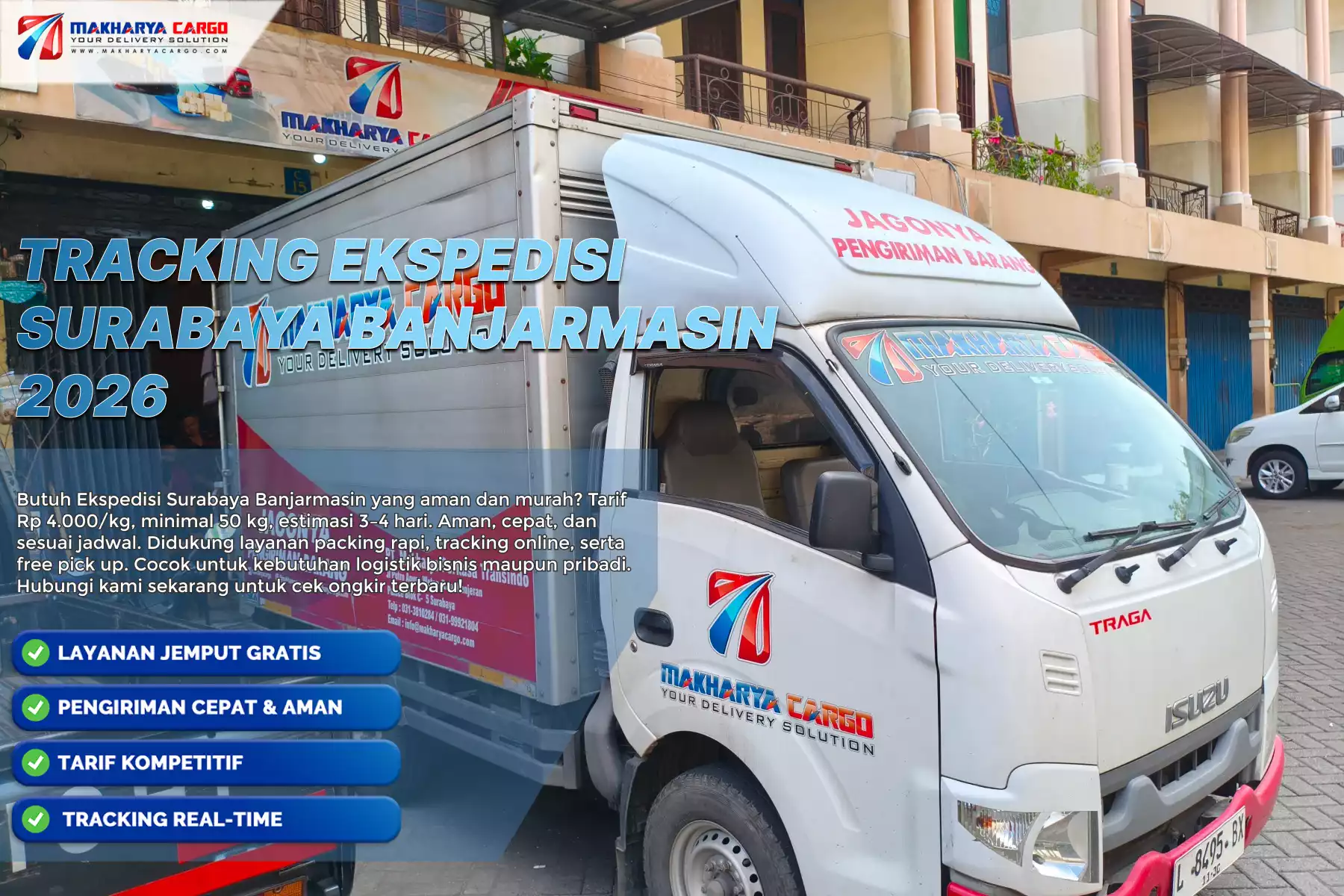 tracking ekspedisi surabaya banjarmasin untuk monitoring pengiriman
