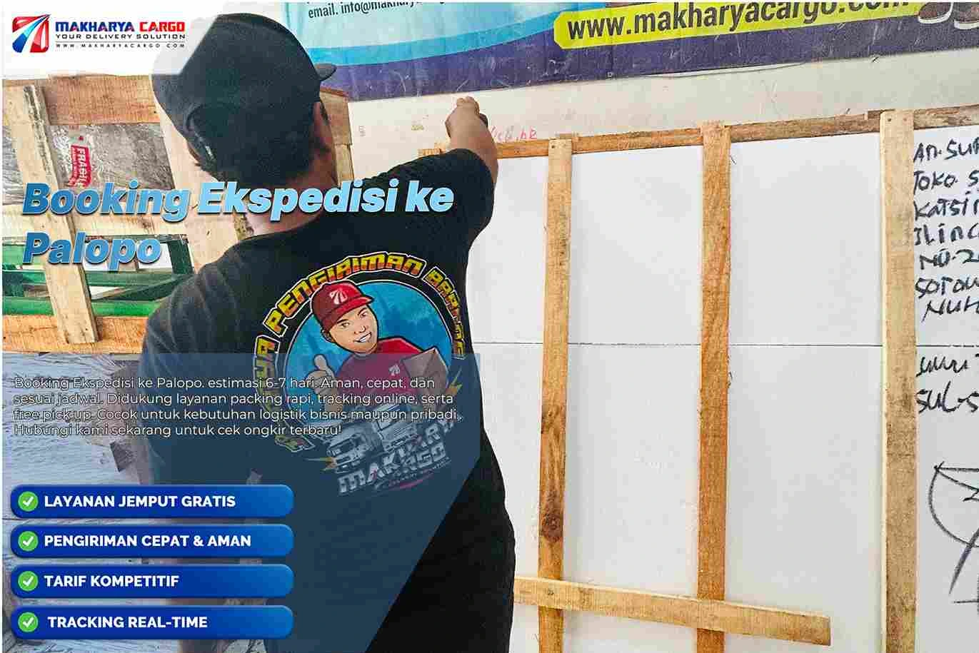 Booking Ekspedisi ke Palopo