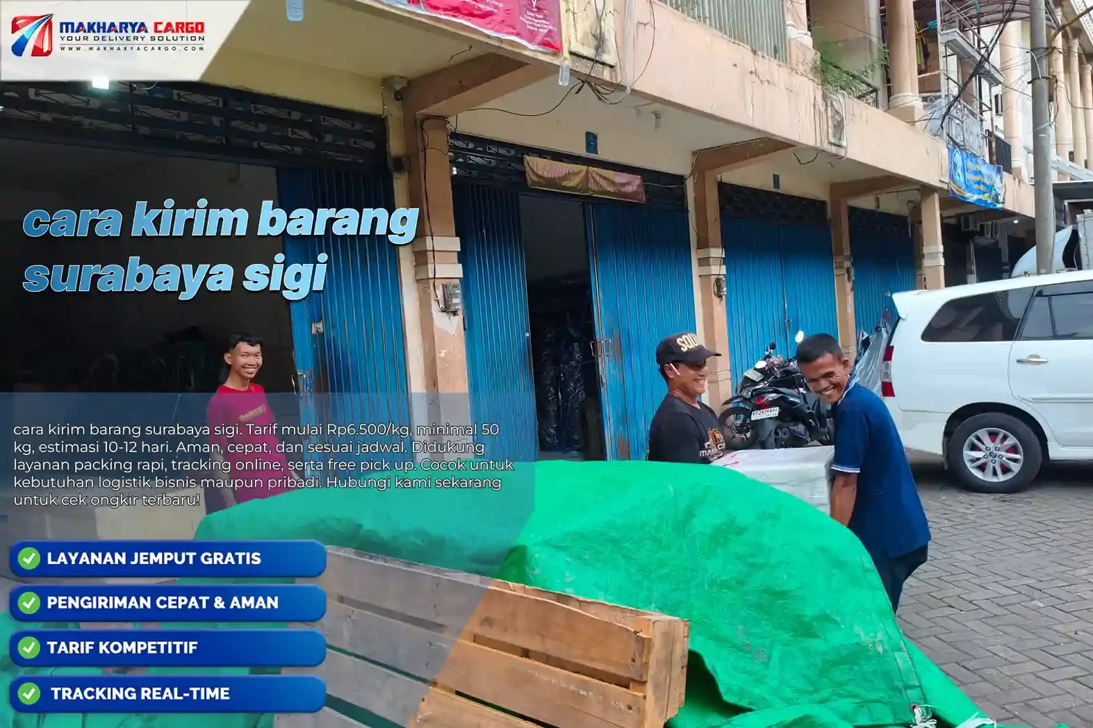 cara kirim barang surabaya sigi