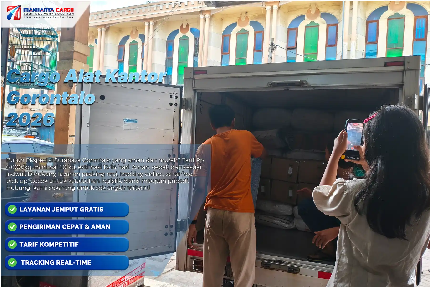 Cargo Alat Kantor Gorontalo layanan pengiriman alat kantor seperti meja kursi dan komputer dengan ekspedisi aman dan cepat