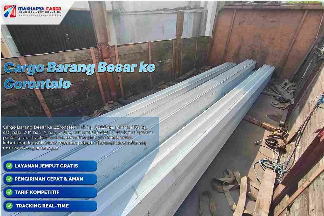 Cargo Barang Besar ke Gorontalo Aman & Hemat Di 2026 6 cargo barang besar ke gorontalo