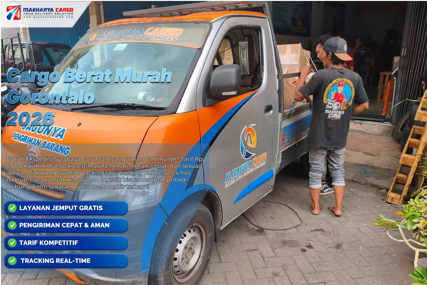 Cargo Berat Murah Gorontalo untuk Pengiriman Barang Besar & Hemat 6 Cargo Berat Murah Gorontalo layanan pengiriman barang berat, ekspedisi hemat dan aman ke seluruh Indonesia dengan harga terjangkau