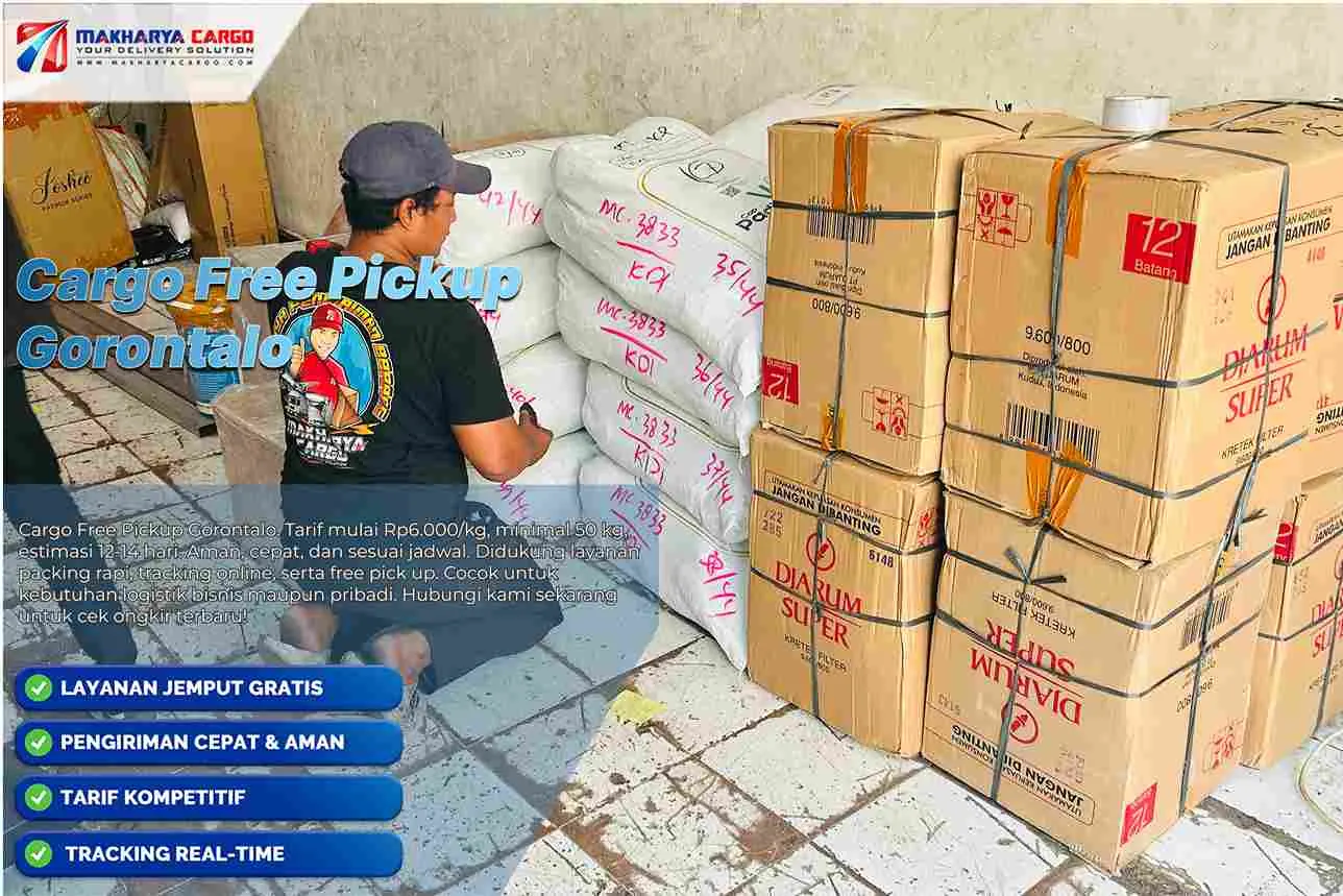 Cargo Free Pickup Gorontalo Layanan Jemput Barang Gratis 6 Cargo Free Pickup Gorontalo