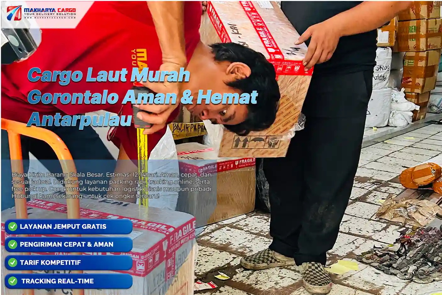 Cargo Laut Murah Gorontalo untuk Pengiriman Aman & Hemat Antarpulau 6 cargo laut murah Gorontalo untuk pengiriman barang