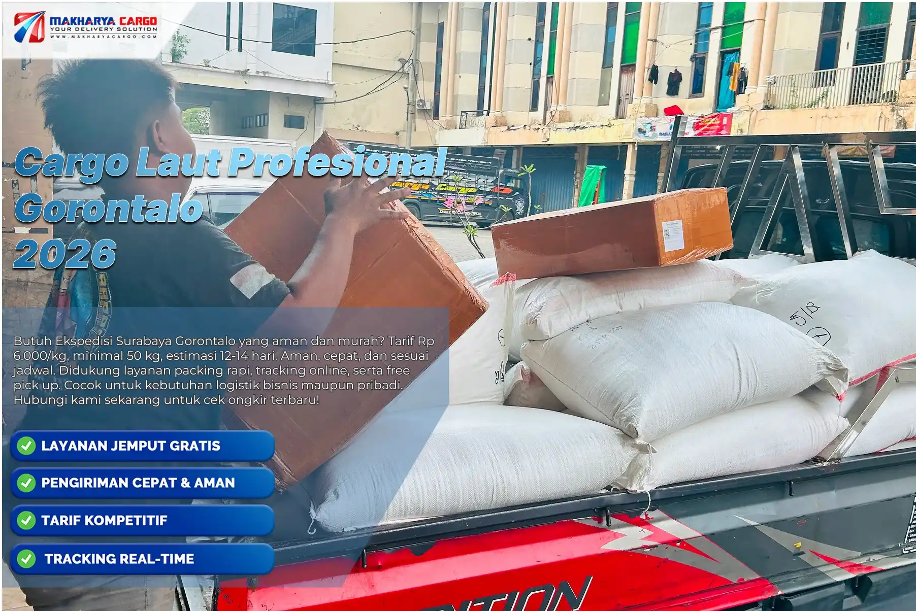 Cargo Laut Profesional Gorontalo Murah dan Terpercaya 6 Cargo Laut Profesional Gorontalo layanan pengiriman barang via laut aman dan murah untuk ekspedisi antar pulau di Indonesia