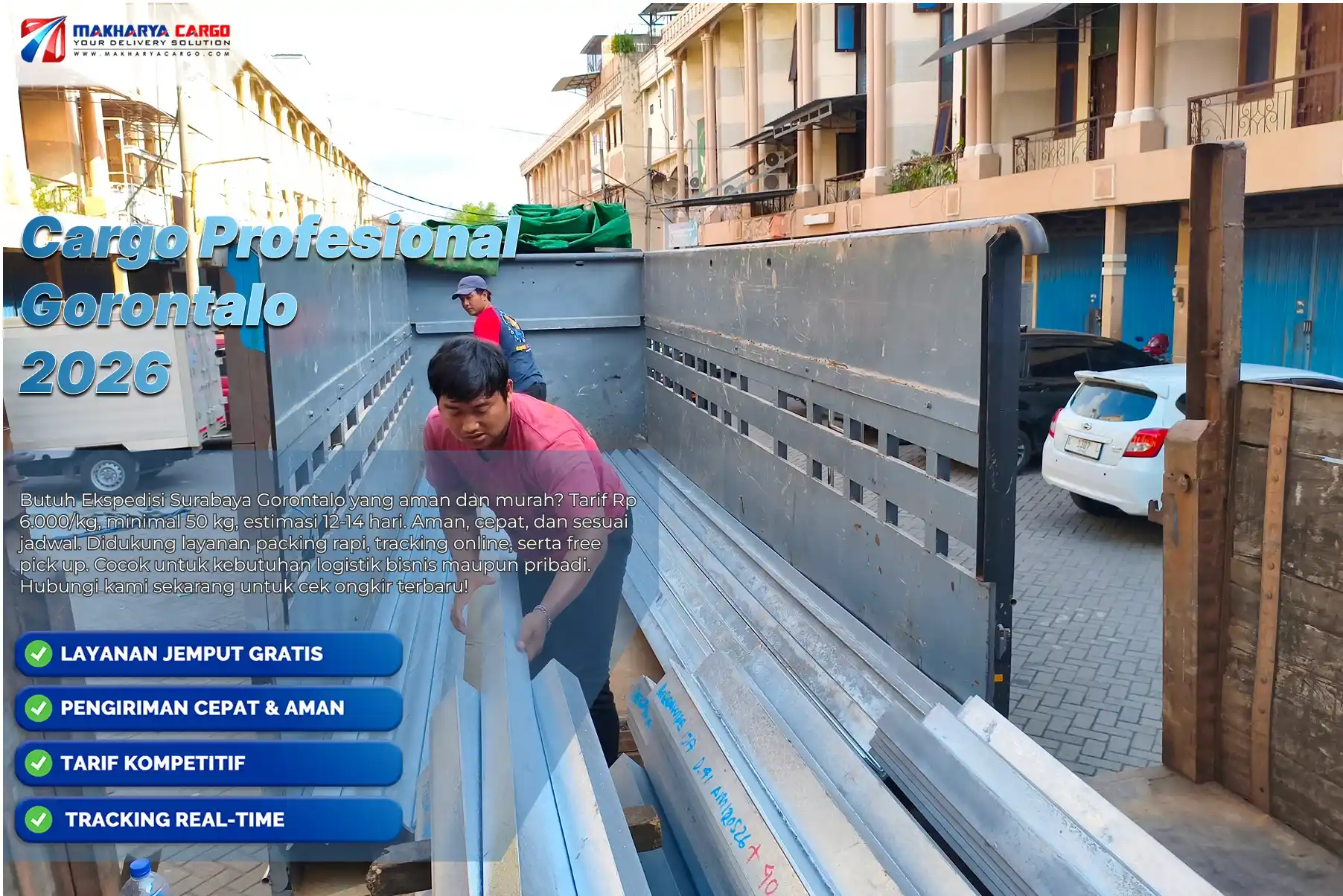Cargo Profesional Gorontalo layanan pengiriman barang cepat, aman, dan terpercaya untuk kebutuhan ekspedisi Indonesia Timur