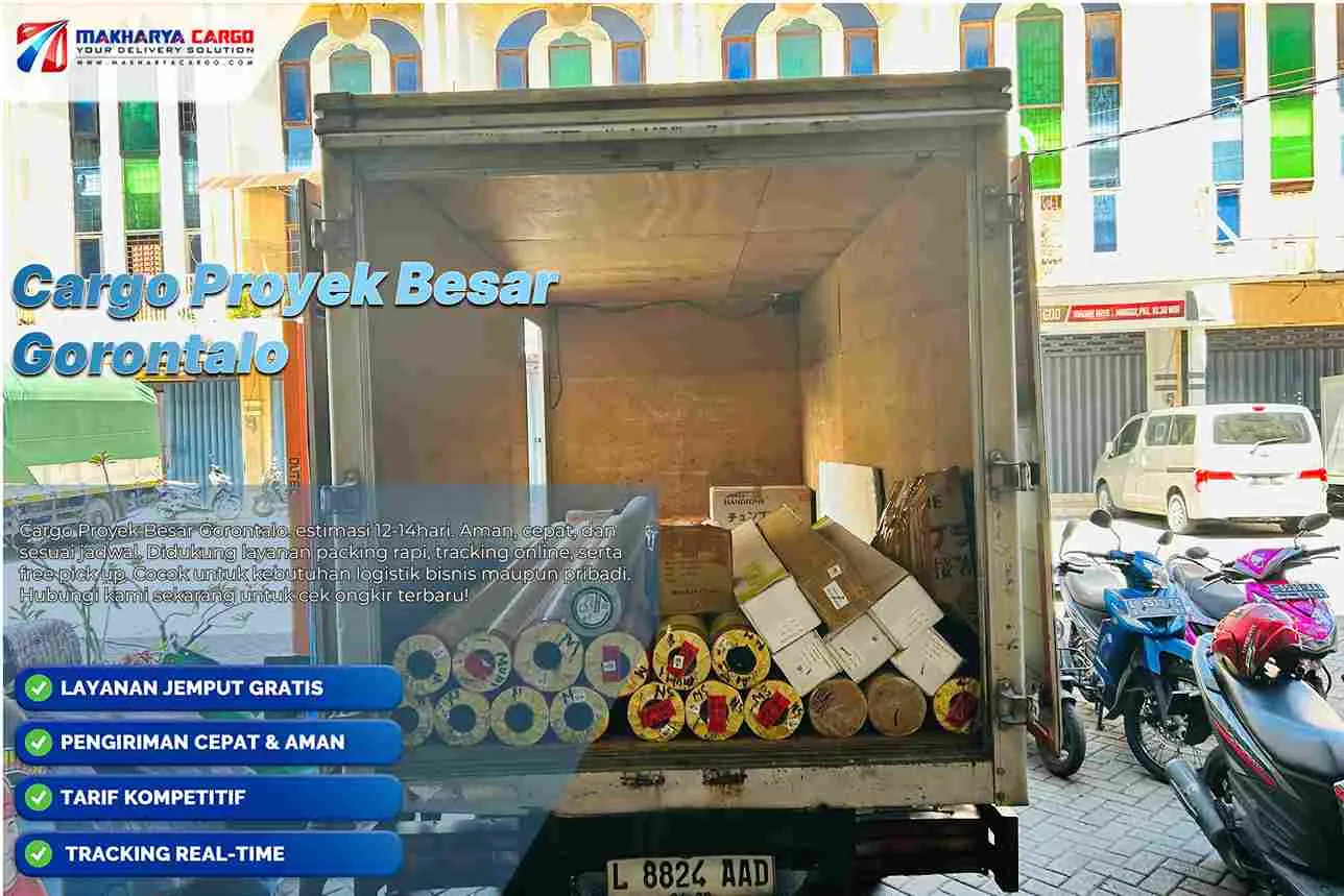 cargo proyek besar gorontalo
